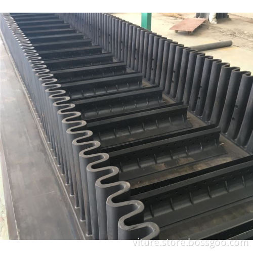 Sidewall Cleated Conveyor Belt